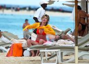 Anthea Turner Bikini Candids