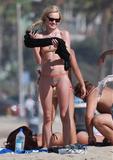 Kate Bosworth shows her skinny body in bikini at malibu beach