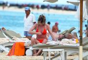 Anthea Turner Bikini Candids